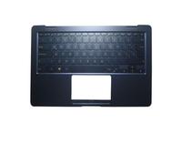 FDMOZRE Laptop PalmRest&keyboard For ASUS for Zenbook 3 UX3490UA Blue Top Case With Backlit Brazilian BR Latin America LA(90NB0EI1-R30480 LA)