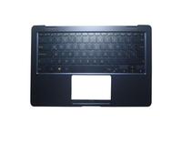 FDMOZRE Laptop PalmRest&keyboard For ASUS for Zenbook 3 UX3490UA Blue Top Case With Backlit Brazilian BR Latin America LA(UX3490UA LA)