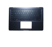 FDMOZRE Laptop PalmRest&keyboard For ASUS for Zenbook 3 UX3490UA Blue Top Case With Backlit Brazilian BR Latin America LA(UX490U LA)