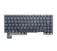 FDMOZRE Latin Brazil PT-BR Keyboard for Positivo for Vision C14 for Lumina for BAR Notebook, LA Portuguese Brazilian Laptop Keyboards Black Gray(Latin NETFLIX Ver.)