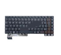 FDMOZRE Latin Brazil PT-BR Keyboard for Positivo for Vision C14 for Lumina for BAR Notebook, LA Portuguese Brazilian Laptop Keyboards Black Gray(PT-BR Gray)