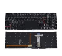 FDMOZRE Latin Spanish Russian RGB Backlight Keyboard For Acer for Predator for Helios 300 PH315-54 PH317-55 PH317-56 Colorful Backlit NK151310B(Latin version 1)