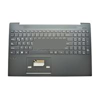 FDMOZRE Latin Turkey US RU Russian Backlit Keyboard Palmrest Top Case For Vaio FE15 VJFE54F11X VJFE54F11X-B0211H PRIDE+K4413 MB3424013(Latin blue C cover)