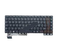 FDMOZRE PT-BR Brazil Brazilian Keyboard For Positivo for Vision C14 XM309E Notebook Keyboards Without Backlight Black/Gray Keycaps(Brazil gray)