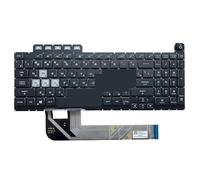FDMOZRE RU Laptop RGB Backlit Keyboard For Asus for TUF for Gaming FX506 FA506 FA706 FX706 FX506LI FA506QR Crystal Keys 0KNR0-661VUS00