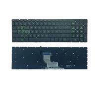 FDMOZRE RU SP LA AR BR Backlit Keyboard For HP for Pavilion 15-DA CX DB DX DR 250 G7 /255/256 CN CS CR CW 17(SP Backlit Green)