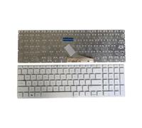 FDMOZRE RU SP LA AR BR Backlit Keyboard For HP for Pavilion 15-DA CX DB DX DR 250 G7 /255/256 CN CS CR CW 17(SP NoBacklit White)