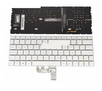 FDMOZRE Russian JP UK Backlit keyboards for ASUS for Zenbook 13 UX334 UX334FL UX334FA blue Japanese laptop keyboard 0KNB0 1620JP00 162HJP00(LA white)