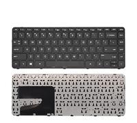 FDMOZRE Russian Spanish Teclado Keyboard For HP for Pavilion 14-n 14-n200 MP-13M56LA-698 PK1314C2A24 laptop Black Frame(US With Frame)
