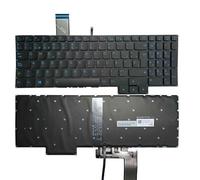 FDMOZRE Russian/US/UK/French/Spanish latin Laptop Keyboard For Lenovo for Legion 5 Pro-16ITH6H 16ITH6 16ACH6H 16ACH6 16IAH7H 15ACH6 17ACH6(SP blue backlit)