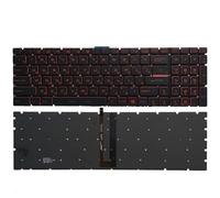 FDMOZRE Russian/US/UK/Spanish laptop keyboard For MSI GS60 GS70 GL73 GT62 GT62VR GT72 GT72S GT72VR GS73VR GT73VR WS70 MS-16H2-16J1-16J2(RU Red backlit)