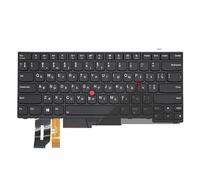 FDMOZRE SP/US/RU Keyboard for Lenovo E480 T480S E490 L380 L390 T490 01YN300 01YN314 01YN354 01YN394 01YN434 01YP254 01YP294(RU Black Backlight)
