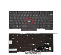 FDMOZRE SP/US/RU Keyboard for Lenovo E480 T480S E490 L380 L390 T490 01YN300 01YN314 01YN354 01YN394 01YN434 01YP254 01YP294(US Black Hole)