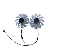 FDMOZRE T128015SU,Video Cards Fan,GPU VGA Cooler, For Gigabyte for GeForce for RTX 3070 3070Ti for VISION OC 8G White Version,Graphics Card Cooling(2 PCS)