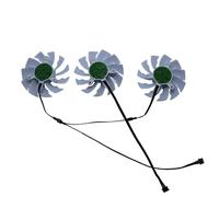 FDMOZRE T128015SU,Video Cards Fan,GPU VGA Cooler, For Gigabyte for GeForce for RTX 3070 3070Ti for VISION OC 8G White Version,Graphics Card Cooling(3 PCS)