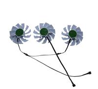 FDMOZRE T128015SU Video Cards Fan GPU VGA Cooler For Gigabyte for GeForce RTX 3070 3070Ti VISION OC 8G White Version,Graphics Card Cooling(3 PCS)