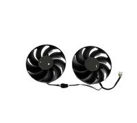 FDMOZRE T129215BU Video Card Cooling Fan RX 7600 For Powercolor RX7600 V2 Fighter Graphics cooler(2-Fan)