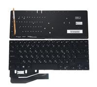 FDMOZRE UI US UA RU Laptop Backlit Keyboard For ASUS for Vivobook for Flip TP410 TP410UA TP410UR TP410UF TP410UAR English Russian 0KNB-F621RU00(RU Backlit)