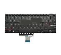 FDMOZRE UK German Hungary Backlit Keyboard For ASUS for Vivobook TP3402 TN3402 S14 for Flip TP3402ZA TP3402VA TN3402YA Euro Notebook Backlight(UK backlit black)
