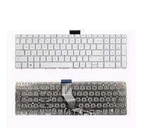FDMOZRE US English Backlight Keyboard For HP for ENVY X360 15-BS BR010NR BW008CA 15T-BS 17-AK AR BS100 250 256 G6 L60342-251(US White No Backlig)