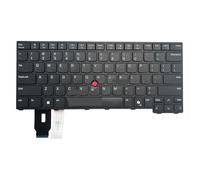FDMOZRE US English Keyboard Backlit For Lenovo for ThinkPad T14 L14 P14s Gen 5 Gen6 USA Backlight Trackpoint Keyboards 5N21M37780 5N21M37895(US no backlit)