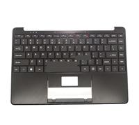 FDMOZRE US English Keyboard Palmrest for Teclast F7 Plus II 2 Notebook Topcase Upper for Case C Part XK-HS122 MB3181005 V6381F X318F