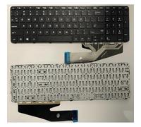 FDMOZRE US for HP for Probook 450 G3 G4 455 470 650 G2 655 HSTNN-Q95C Q03C Laptop Keyboard(No Backlight US)