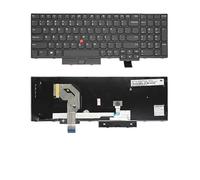 FDMOZRE US Keyboard for Lenovo for ThinkPad T570 T580 P51S P52S with Point No Backlit Laptop