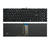 FDMOZRE US Keyboard For MSI MS-16J1-16J2-16J3-16J9-179B -17C1 English(Colorful backlight)