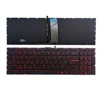 FDMOZRE US Keyboard For MSI MS-16J1-16J2-16J3-16J9-179B -17C1 English(Red backlight)