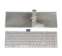 FDMOZRE US Laptop Keyboard For Toshiba for Satellite C50 C50D C50-A C50D-A C55 C55DT C55DT-A C55T-A English Notebook Keyboards White Keycaps
