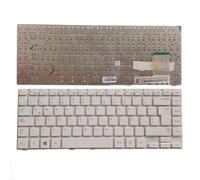 FDMOZRE US Latin Laptop Keyboard For Samsung 370R4E 450R4V 450R4Q 530U4E 450R4E NP470R4E 455R4J NP-370r4e Notebook PC(LA White)