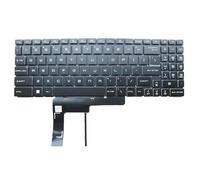 FDMOZRE US RGB Backlit Keyboard for MSI for Crosshair 15 A11U 15-A11UCK A11UDK A11UEK MS-1581 Gaming Laptop Single Zone Backlight