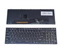 FDMOZRE US RGB Backlit Keyboard for Thunderobot ST-Pro ST Pro Pro-P1 Pro-P1A Pro-P1b P10, Clevo P650HS P650RS Sager NP8155 NP8156 NP8157