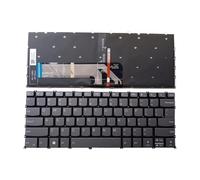 FDMOZRE US RU SP BR Backlit Keyboard For Lenovo Air 14 2020 for Flex 5-14IIL05 5-14ITL05 5-14ACL05 5-14ARE05 Slim 7-14IIL Pro-14(US Backlit Gray)