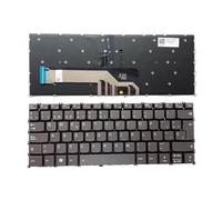 FDMOZRE US RU SP BR Backlit Keyboard For Lenovo Air 14 2020 for Flex 5-14IIL05 5-14ITL05 5-14ACL05 5-14ARE05 Slim 7-14IIL Pro-14(SP Backlit Gray)