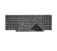 FDMOZRE US Russian Backlight Keyboard For Lenovo for Thinkpad E580 E585 T590 E590 E595 L580 L590 P52 P53 P72 P73 01YP560 01YP640 Notebook(RU Black Hole)