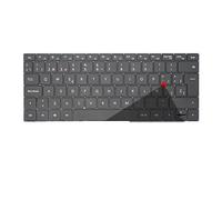 FDMOZRE US Russian Keyboard Backlight For HUAWEI for MateBook VLT-W50/W60 WRT/VLR/KPR/KPL-W00/W19/W19L/W29/W29L WRTB-WFE9L 9Z.NEWBN.00Q(SP Backlight)