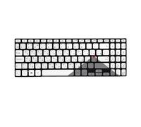 FDMOZRE US Russian Laptop Keyboard With backlight For ASUS for VivoBook S15 S530UA S5300FN X530M K530FA Y5100UB S5300U S5300F X530UF/UA(RU Silver)