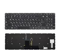 FDMOZRE US Russian Laptop Keyboard With Backlight For Toshiba for Satellite L70-C L75-C P50-C P55-C P55W-C S50-B S55-B S55T-B 9Z.NBCBQ.001(RU Original Backlit)