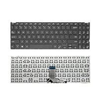 FDMOZRE US Russian SP BR Laptop Keyboard For ASUS for Vivobook X509DL X509 X509F X509FA X509FJ X509DA V5200 V5200F V5200JP V5200U(US Black)