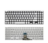 FDMOZRE US Russian SP BR Laptop Keyboard For ASUS for Vivobook X509DL X509 X509F X509FA X509FJ X509DA V5200 V5200F V5200JP V5200U(RU Silver)