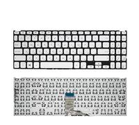 FDMOZRE US Russian SP BR Laptop Keyboard For ASUS for Vivobook X512 X512D X512DA X512F X512FA X512U X512UA X512UB V5000 V5000D V5000F(RU Silver)