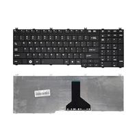 FDMOZRE US Russian SP BR Laptop Keyboard For Toshiba for Satellite B551 S750 B552 S850 B651 B650B B450 T450 B451 T750 X205 F501 A500 L535(US New Black)