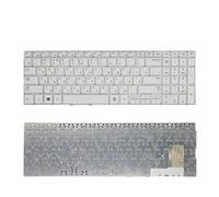 FDMOZRE US Russian SP Laptop Keyboard For Samsung NP-370R5E 370R5V NP470R5E 450R5J 450R5U 450R5V 450R5G 510R5E(RU White)