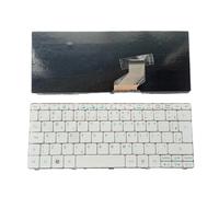 FDMOZRE US Russian Spanish Arab Brazil language Keyboard For Acer for Aspire One 521 522 533 532 D255 D255E D257 D260 D270 VCY57(BR White)