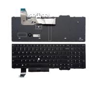 FDMOZRE US Russian Spanish Arab Brazil Laptop Backlit Keyboard For Lenovo for Thinkpad P15 P15V P17 T15P L15 Gen1 5N21D93876 5N21D93720(US NoBacklit Hole)