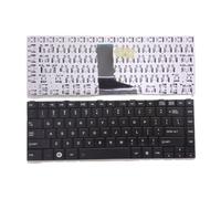 FDMOZRE US Russian Spanish Arab Laptop Keyboard For Toshiba for Satellite C800 C800D C805 C840 C840D C845 C845D Notebook PC(US)