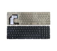 FDMOZRE US Russian Spanish Brazil Keyboard For HP for Pavilion for Sleekbook 15-B183 15 15-b000 15-b100 15T-B 15t-b100 15t-b000 15Z-B 15-B058SR(BROWN)