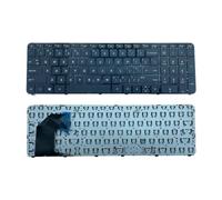 FDMOZRE US Russian Spanish Brazil Keyboard For HP for Pavilion for Sleekbook 15-B183 15 15-b000 15-b100 15T-B 15t-b100 15t-b000 15Z-B 15-B058SR(WHITE)